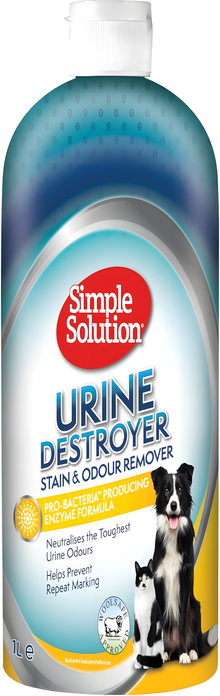 Urine Stain & Odor Remover for Dogs & Cats – 1 Litre