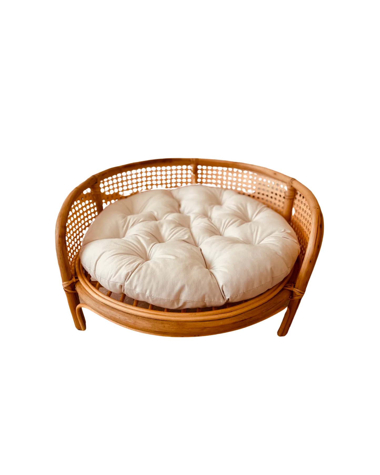 Mossie – Sustainable Rattan Cat Lounge