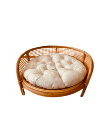 Mossie – Sustainable Rattan Cat Lounge