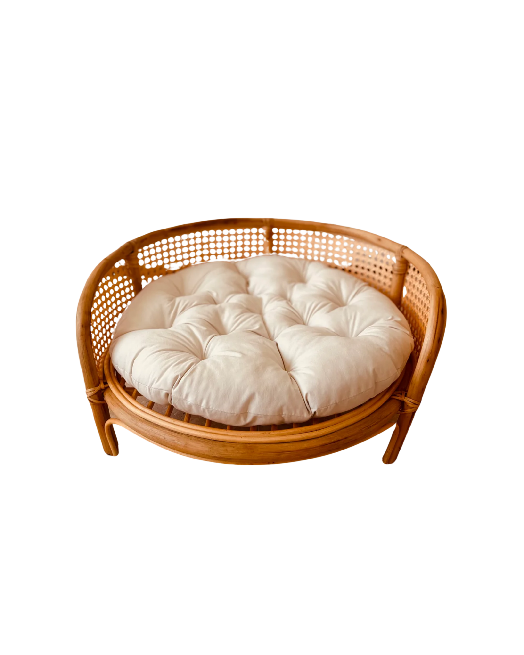 Mossie – Sustainable Rattan Cat Lounge