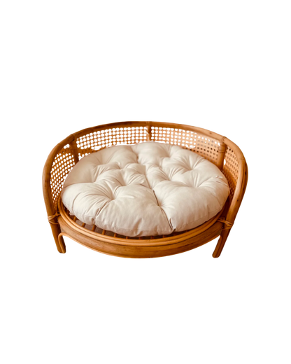 Mossie – Sustainable Rattan Cat Lounge