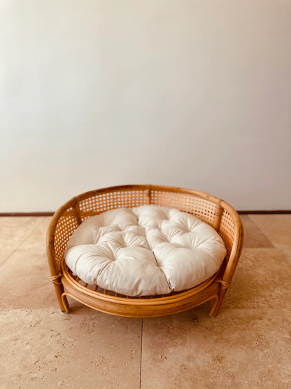Mossie – Sustainable Rattan Cat Lounge